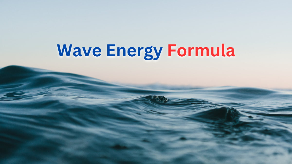 Deciphering the Wave Energy Formula